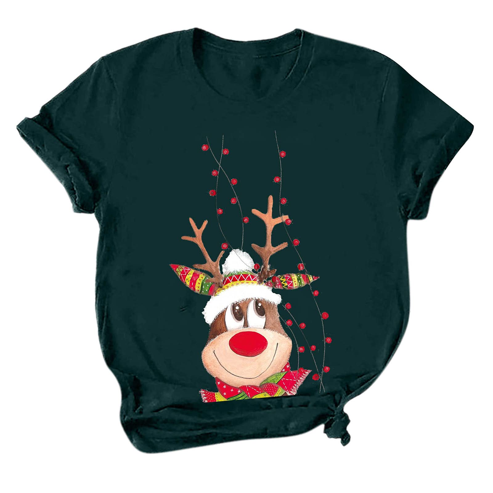 Women's Casual Short Sleeve Graphic Tee Shirts - Soft Cotton Pullover Tops for Everyday Wear | Perfect for Work, Weekend & Summer Outfits