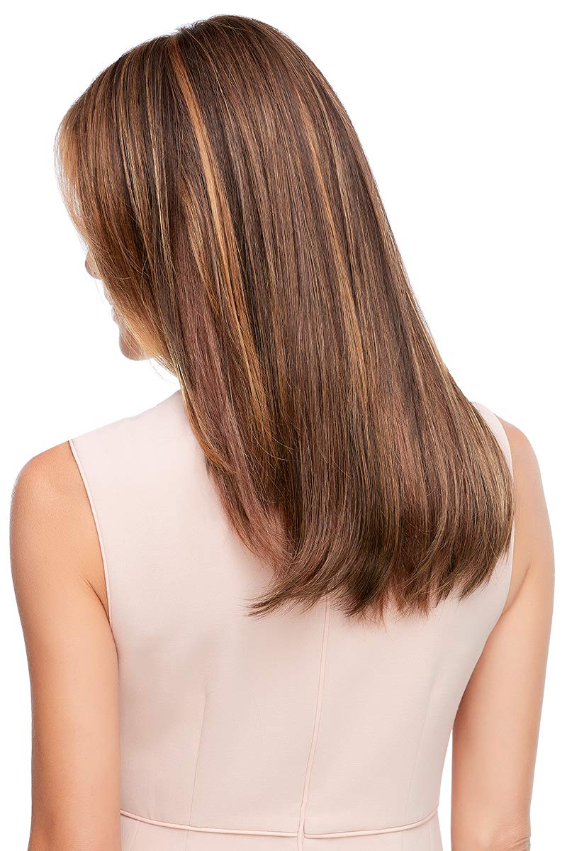 Jon Renau 18-Inch Synthetic Double Mono Wefted Wig Topper with Comb - Mara Ray 4oz Luxury Shampoo & Conditioner Set - Includes 19-Page Belle of Hope Wig Care Book (5-Piece Bundle, FS2V/31V) | Perfect for Hair Loss, Thinning Hair & Everyday Styling