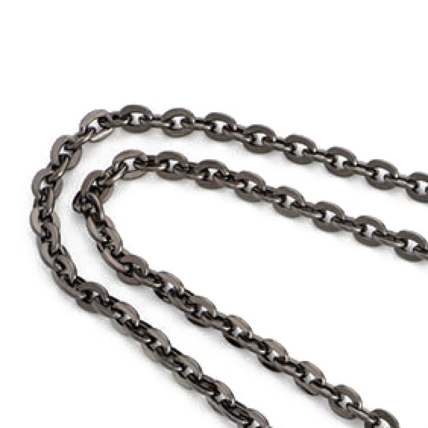 Metal Link Chain Strap Replacement for Handbags - Adjustable Shoulder & Crossbody Purse Strap with T-Buckle (5 Sizes) | Perfect for Everyday Use, Evening Bags & Fashion Accessories