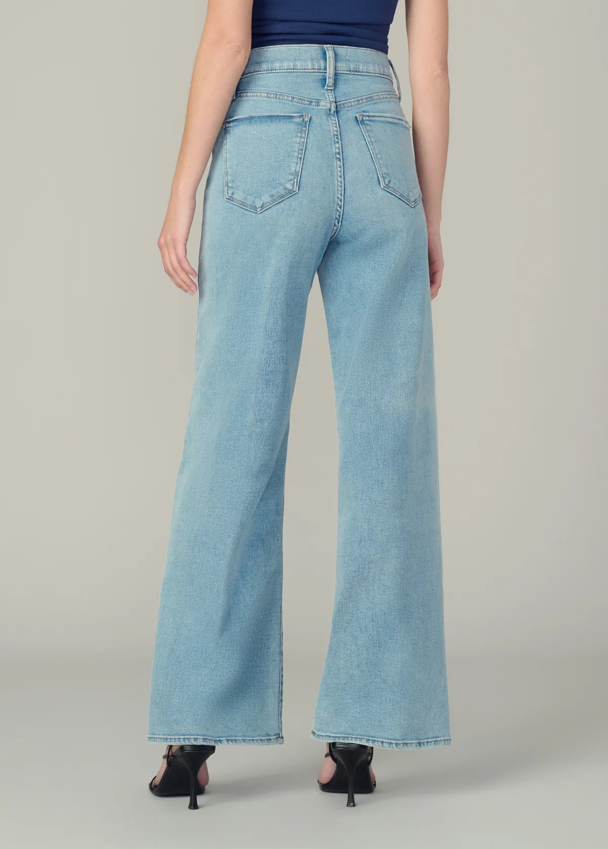 Mia High-Rise Wide Leg Jeans for Women - Comfortable & Stylish Stretch Denim Pants - Perfect for Casual Outfits, Workwear & Weekend Errands