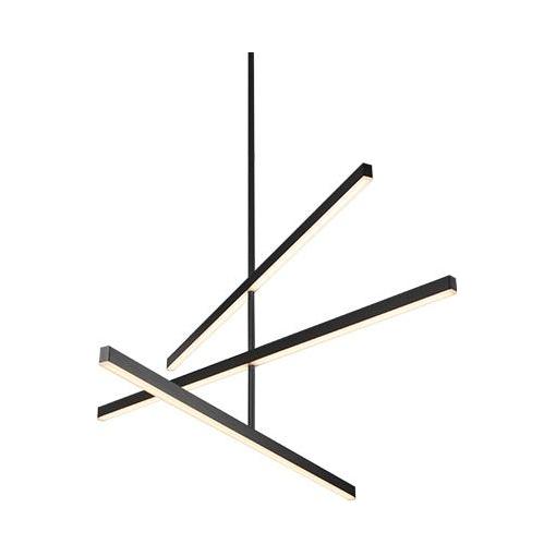Vega 45 LED Chandelier - Modern Crystal Ceiling Light Fixture for Dining Room, Living Room & Bedroom - Energy Efficient Dimmable Lighting for Home Decor
