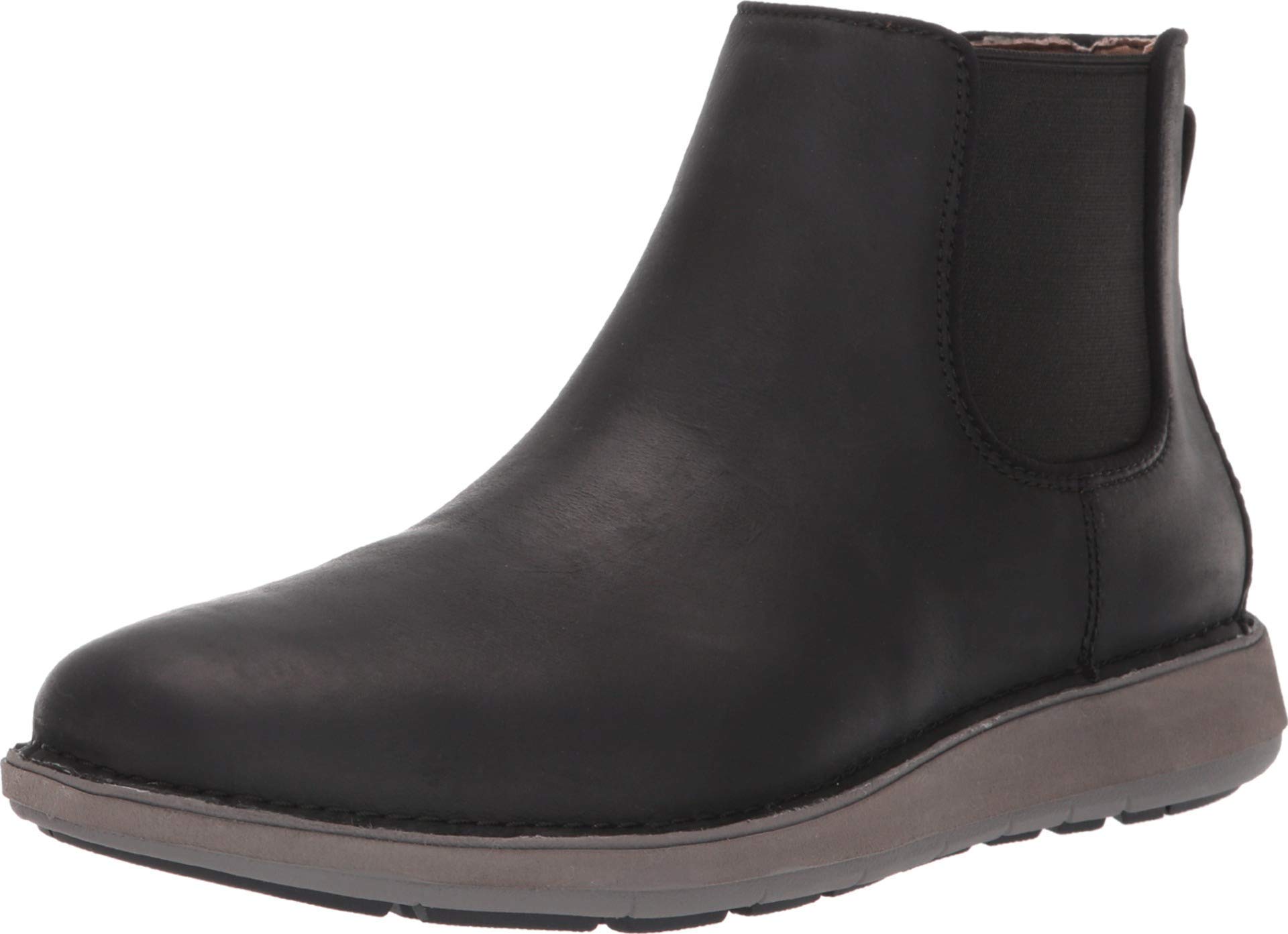 Clarks Men's Leather Chelsea Boots - Comfortable Slip-On Ankle Boots for Casual & Dress Wear | Perfect for Office, Travel & Everyday Use