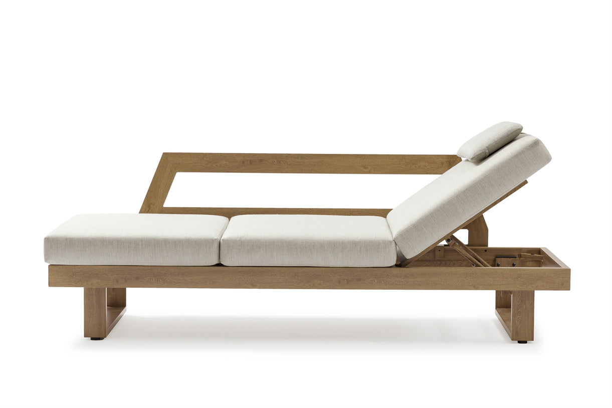 Couture Jardin Wings Outdoor L-Shaped Sofa Set - Patio Furniture for Garden, Poolside, and Backyard Relaxation
