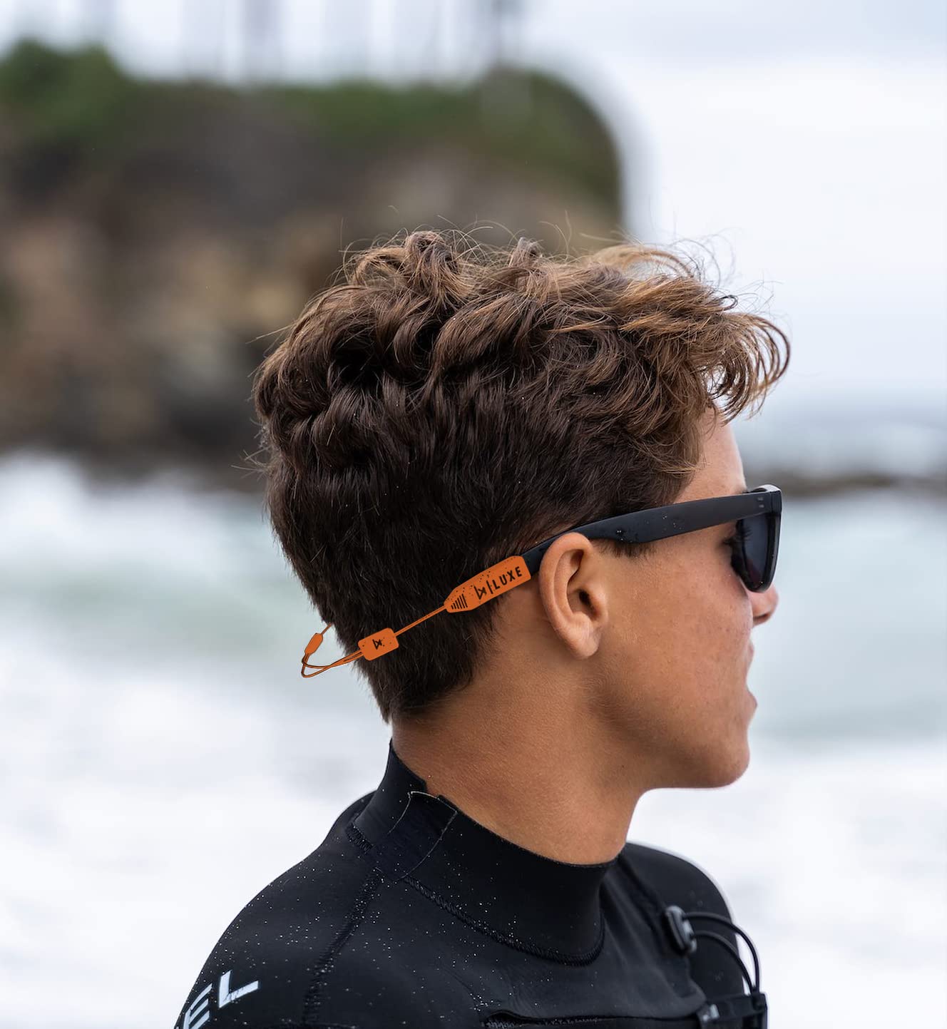 Adjustable Eyewear Retainer Strap - Secure Glasses & Sunglasses Holder with Comfortable Cable Design for Sports, Reading & Outdoor Activities