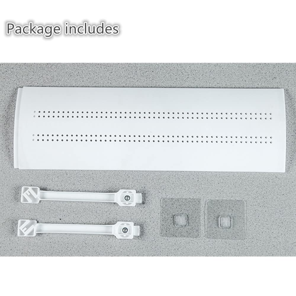 Adjustable Retractable Air Conditioner Wind Shield - AC Air Deflector Cover for Direct Blow Protection & Cooling - Perfect for Bedroom, Office & Home Use