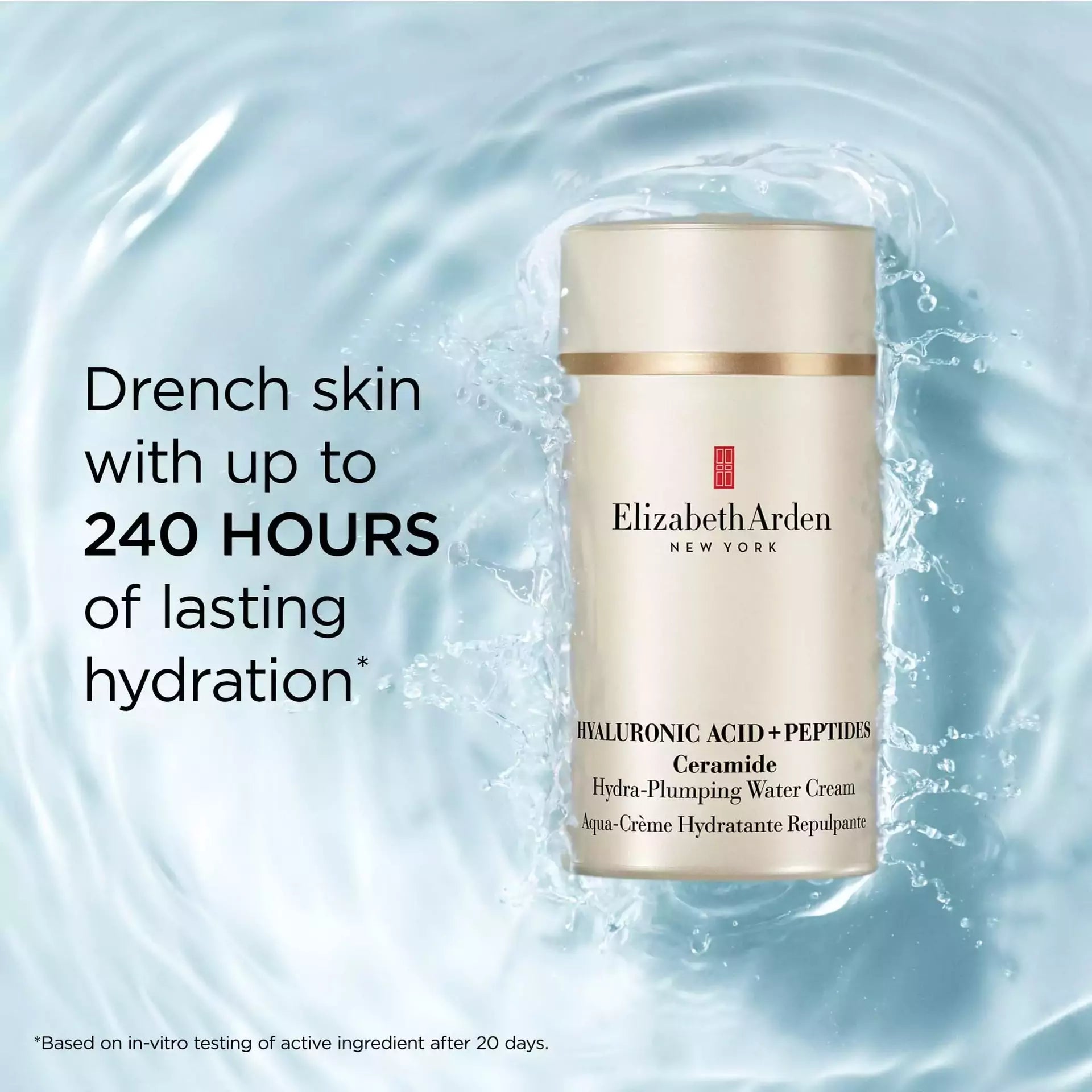 Hydrating Hyaluronic Acid & Peptides Ceramide Moisturizing Cream for Dry Skin - Plump & Glow for Day & Night Skincare Routine