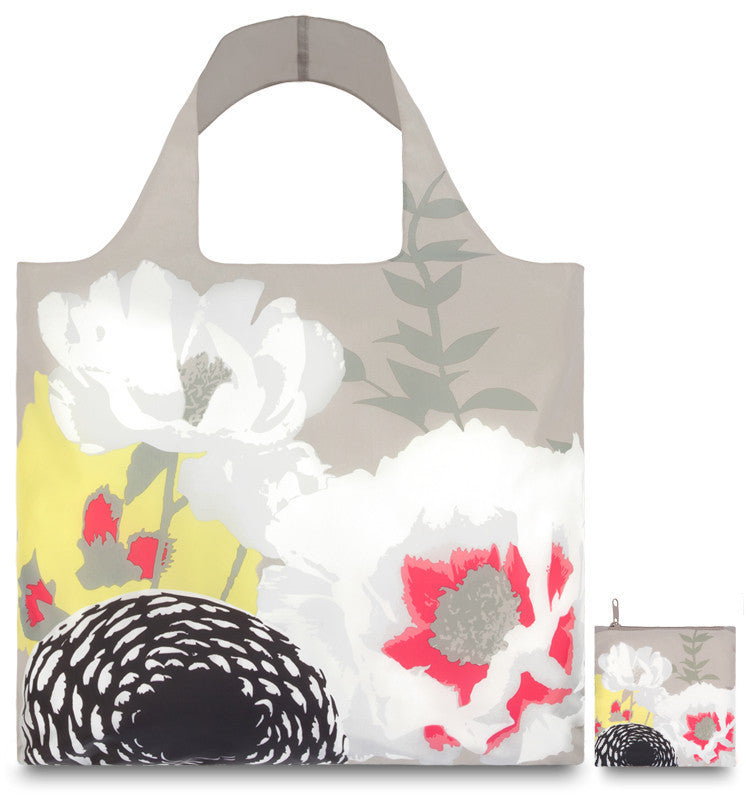 LOQI PRIMA Collection Reusable Tote Bag - Eco-Friendly Shopping Bag for Groceries, Beach & Travel | Lightweight Foldable Carryall with Stylish Design