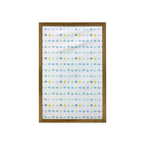 Pale Blue and Yellow