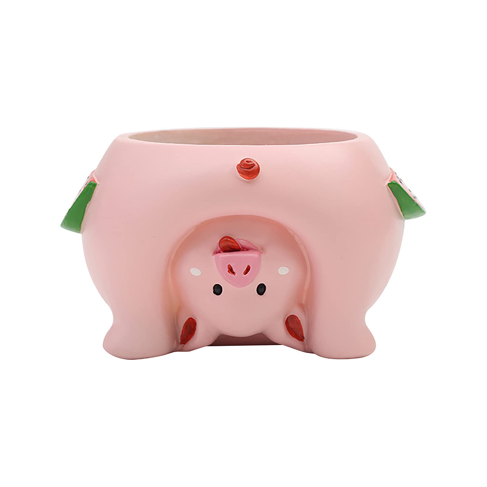 Christmas Bulbs Ornaments Pots - Animal Planter with Drainage Hole for Cactus, Bonsai & Succulents - Holiday Home Decor & Gift Idea for Garden, Office Desk or Christmas Tree Decoration