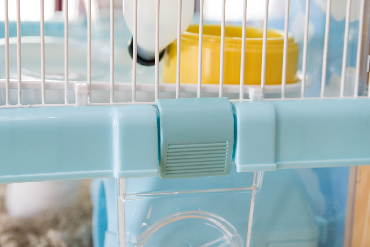 2-Tier Small Hamster and Gerbil Cage - Perfect for Small Pets, Home & Office Use