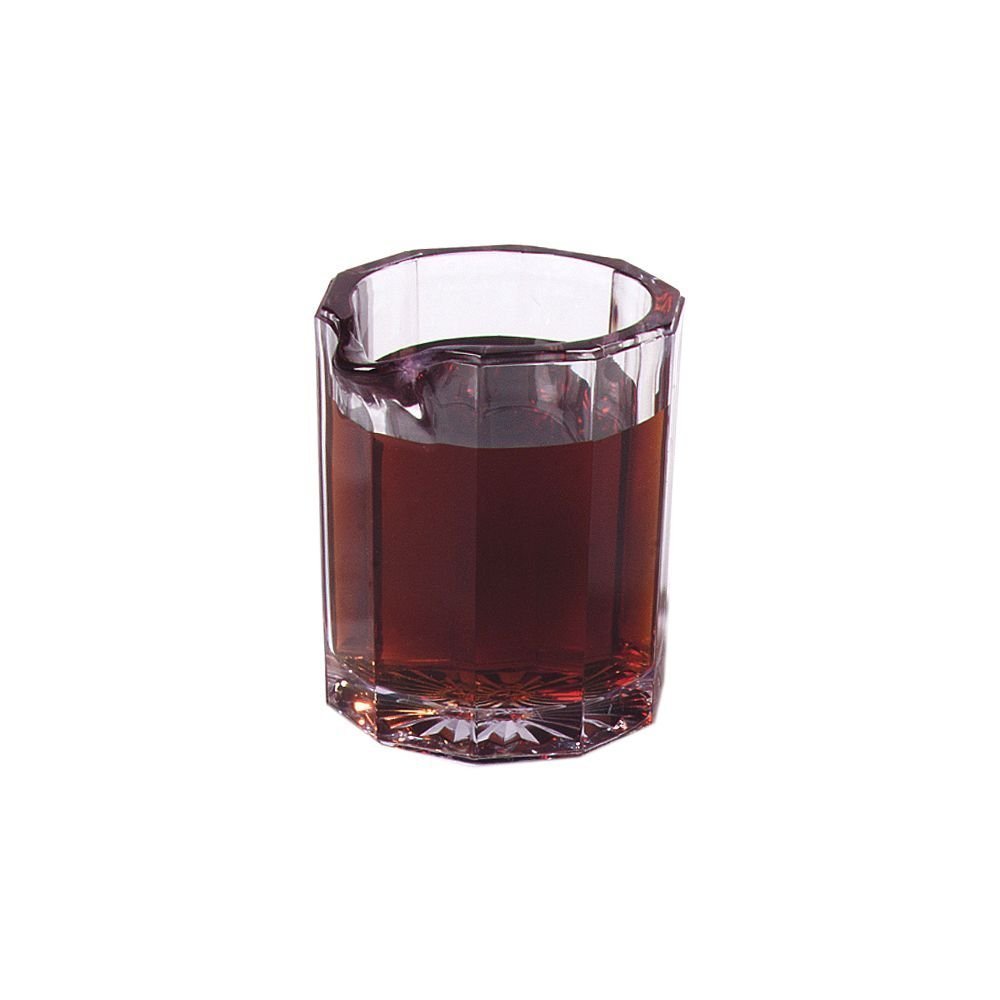 Carlisle FoodService Products 2.1 oz Clear Plastic Syrup Pitcher & Creamer Pitcher - Durable Kitchen, Home & Restaurant Use for Coffee, Tea, Pancakes & Desserts