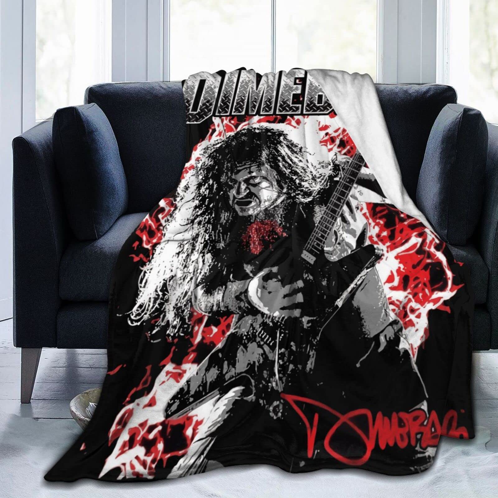 Dimebag Darrell 3D Fleece Throw Blanket 60