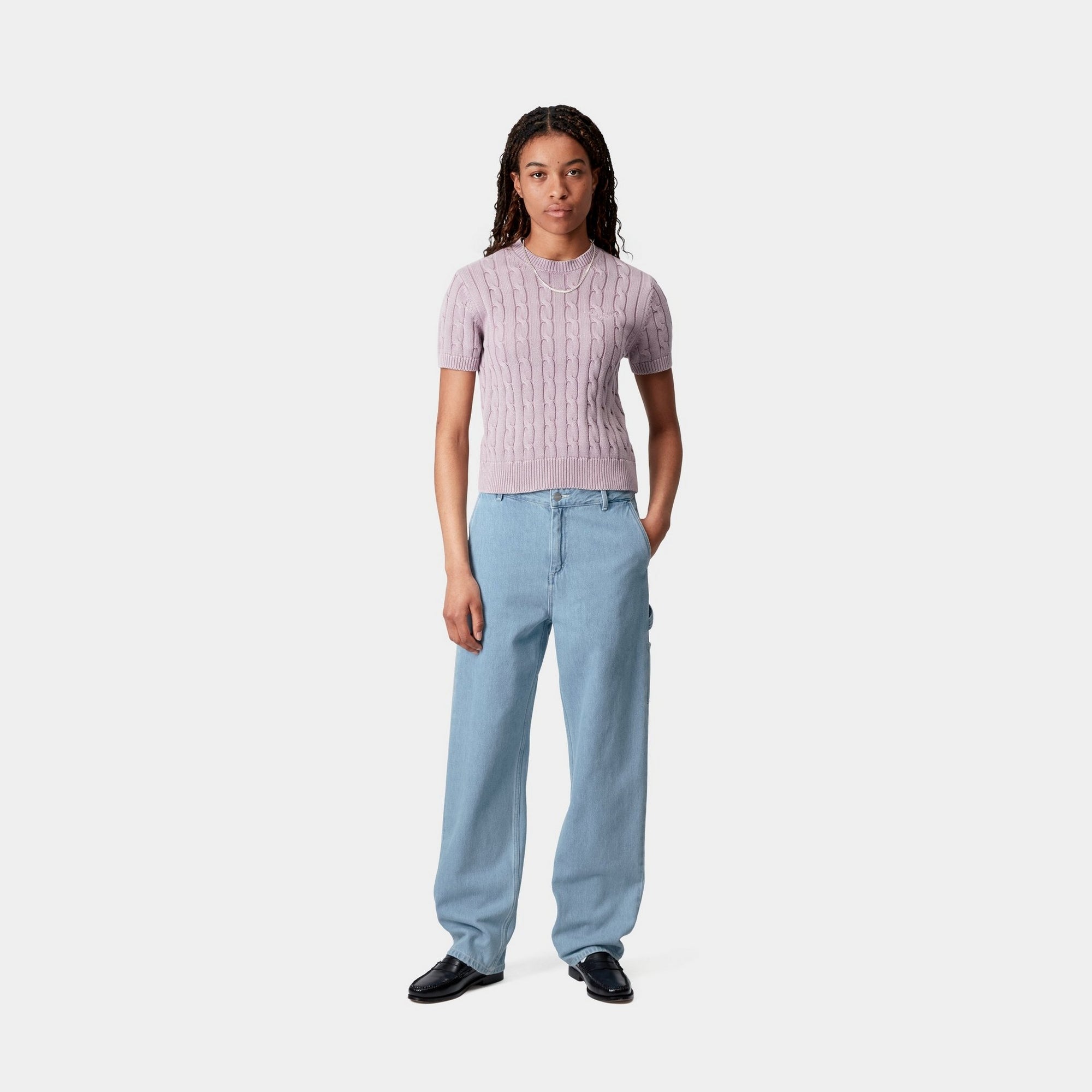 Pierce Pant Straight Denim Jeans for Men | Stone Bleached Blue | Perfect for Casual Wear, Office & Everyday Outfits