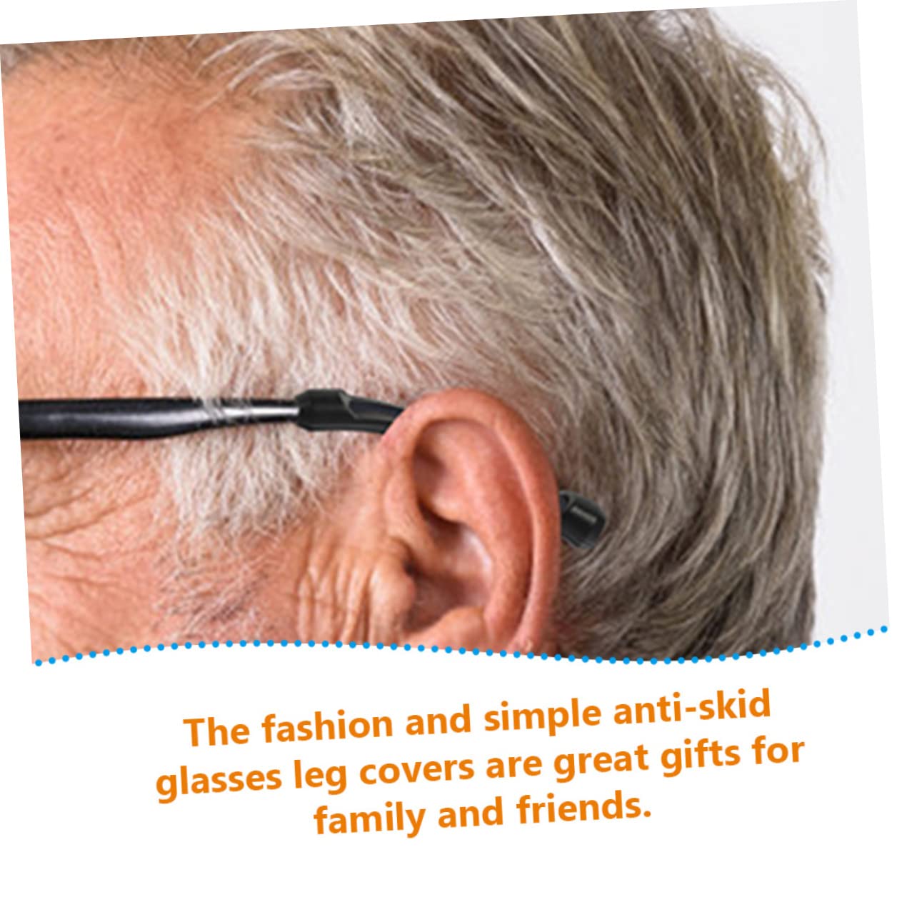 GLEAVI 20 Pairs Glasses Ear Grips - Anti-Slip Eyewear Holders for Sports & Exercise - Secure Fit for Running, Cycling & Active Lifestyles