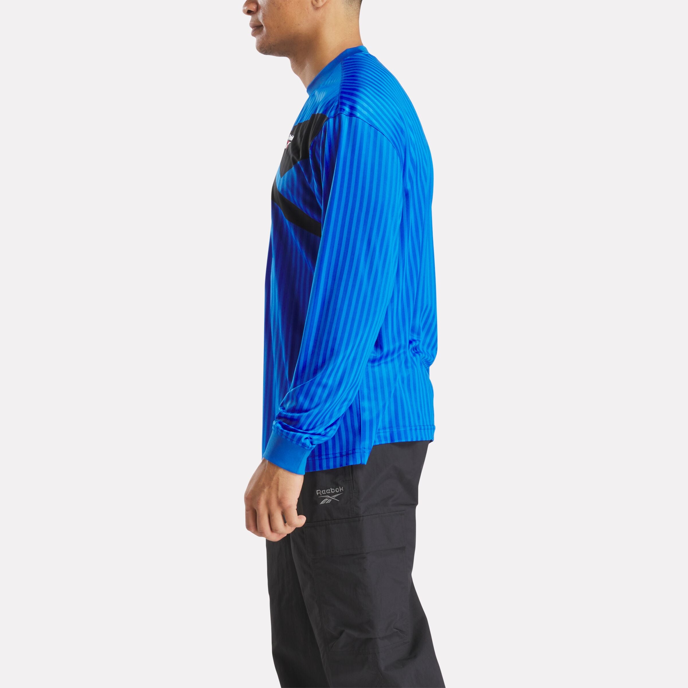 Ri Cross Check Ls Jersey Optimum Blue - High Performance Cycling Jersey for Men & Women - Perfect for Road Biking, Mountain Biking & Outdoor Sports