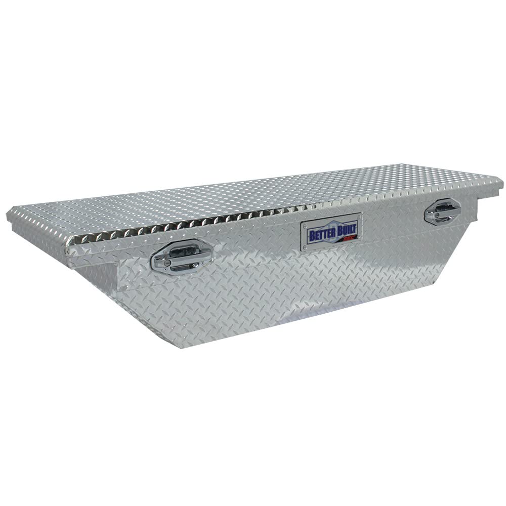 Better Built 79011000 Heavy Duty Aluminum Truck Tool Box - Secure Storage for Tools & Equipment - Perfect for Pickup Trucks, Work Sites & Outdoor Adventures