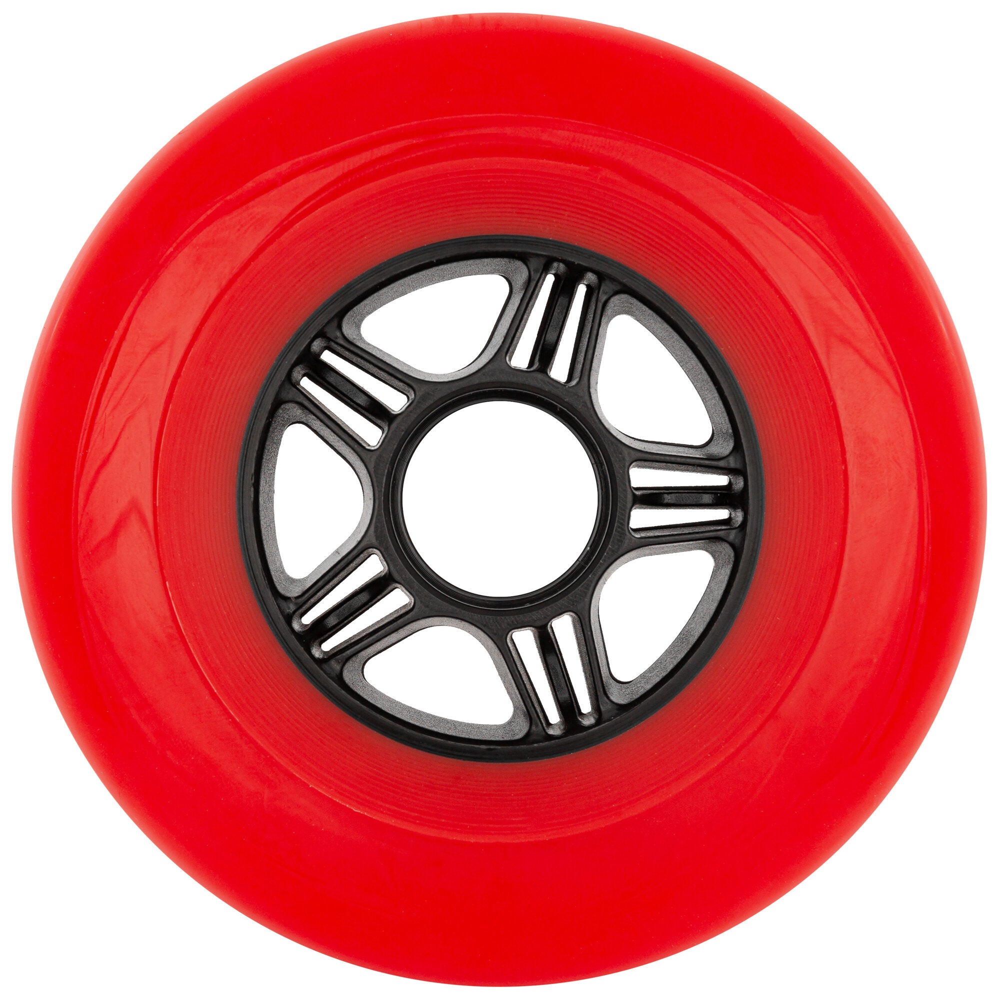 100/85A Raw Red Skateboard Wheels - High Performance for Street & Park Skating - Perfect for Tricks & Smooth Rides