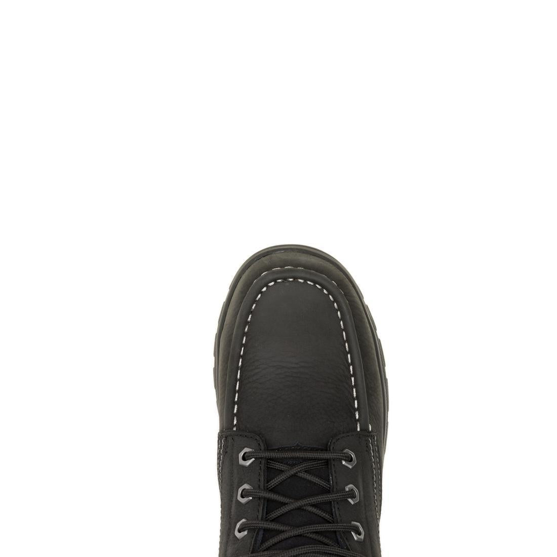 Carlsbad Moc Waterproof Steel Toe Work Boot Black
