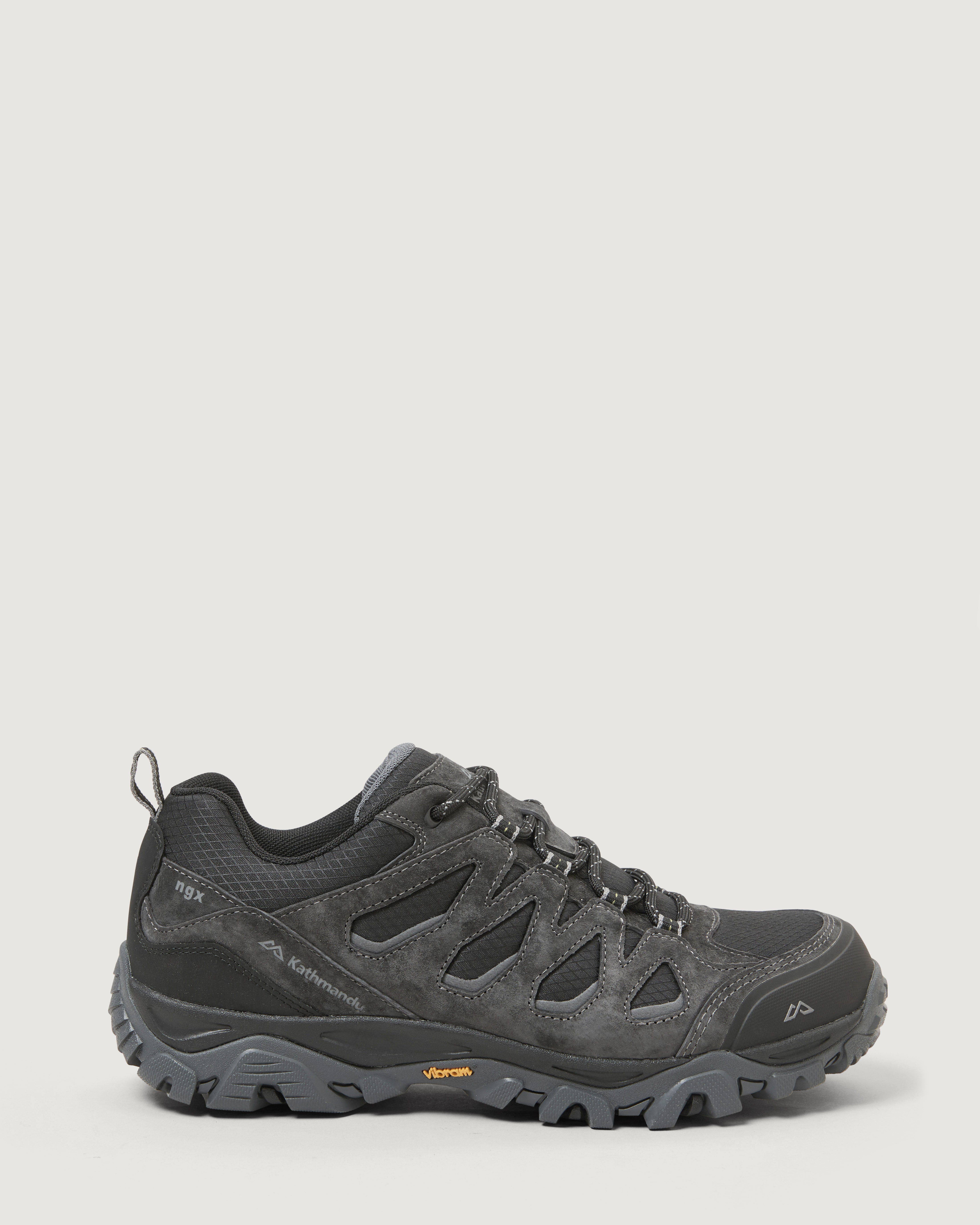 Waterproof Hiking Shoes for Men - Mornington Outdoor Trekking Boots in Black/Black Sea | Perfect for Mountain Climbing, Trail Running & Camping Adventures