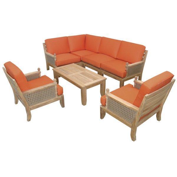 Luxury 7-Piece Modular Sectional Sofa Set - Modern L-Shaped Living Room Furniture for Home, Apartment & Office