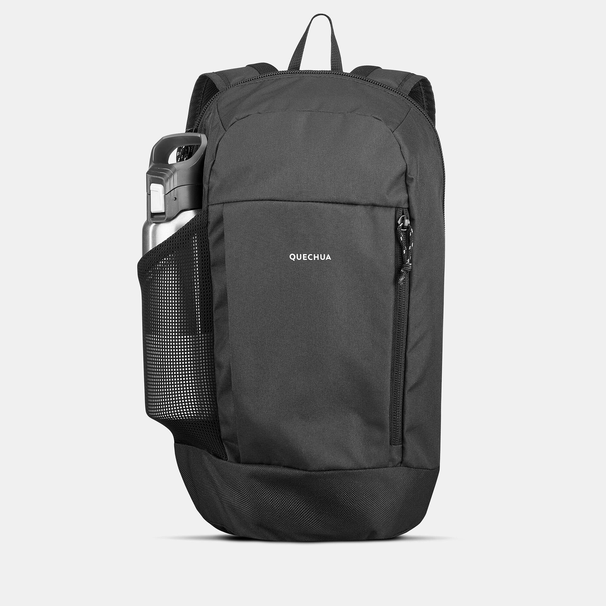 Quechua NH Arpenaz 100 10L Lightweight Hiking Backpack - Water-Resistant Daypack for Outdoor Adventures, Camping & Travel