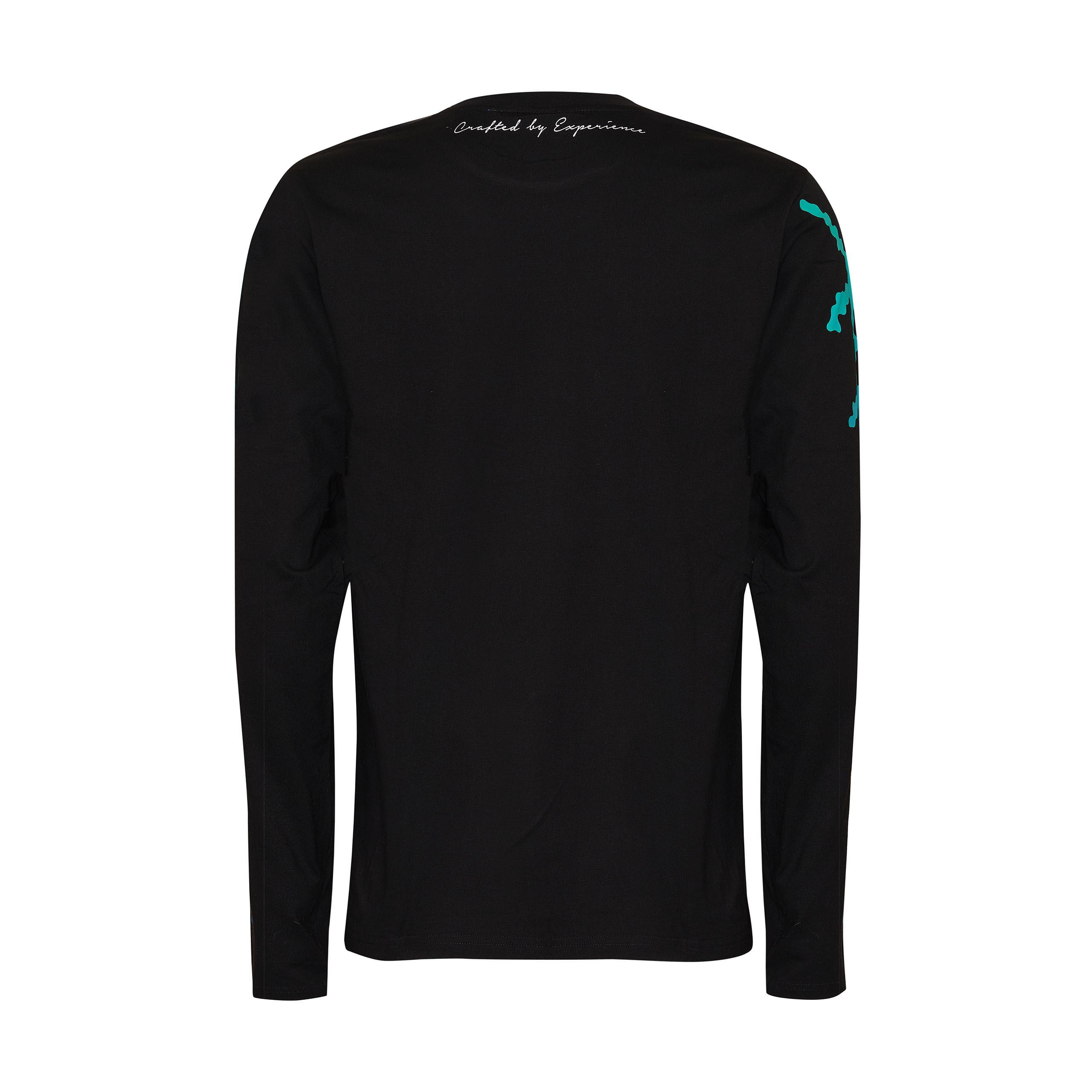 Long Sleeve T-Shirt for Men - X Rad Black | Comfortable Cotton Crewneck Tee for Casual Wear, Workout & Everyday Use