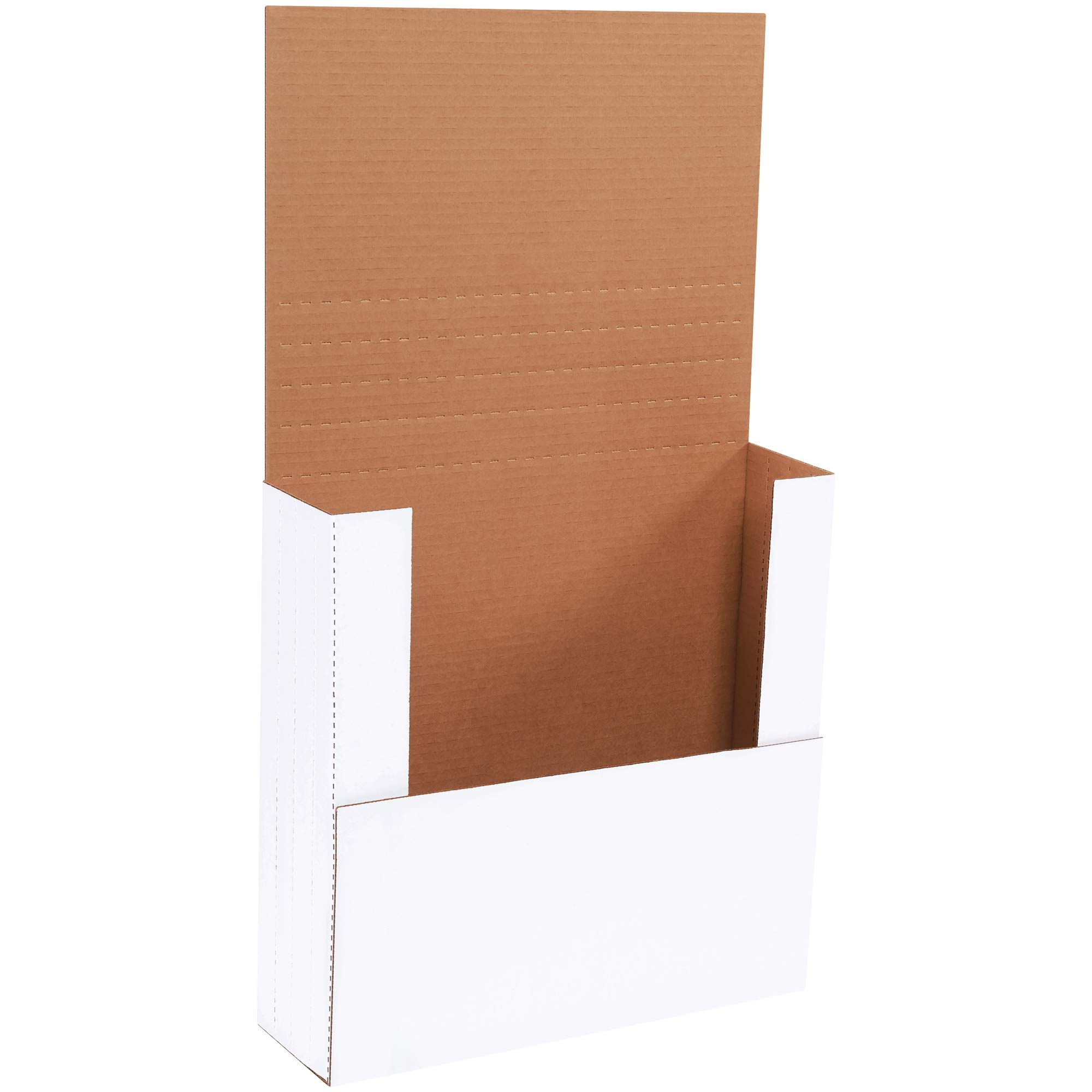 14x14x4 Inch White Corrugated Shipping Boxes - Bulk Pack of Foldable Cardboard Boxes for Small Business Packaging, Gifts & Storage | Durable, Lightweight & Eco-Friendly for Ecommerce, Moving & Home Organization
