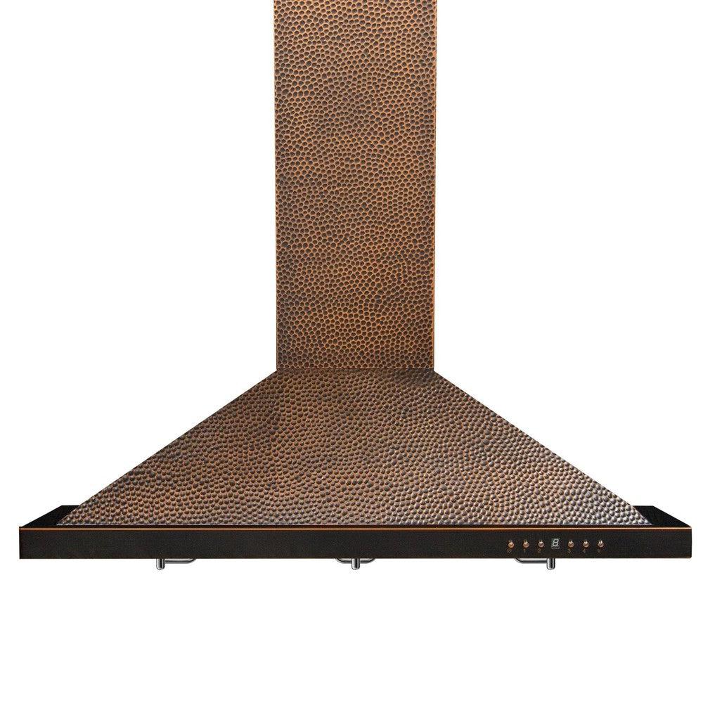 ZLINE Designer Series Hand Hammered Wall Mount Range Hood (8KBH) - Premium Stainless Steel Kitchen Ventilation for Modern Homes | Perfect for Gas Stoves, Cooking, and Smoke Removal