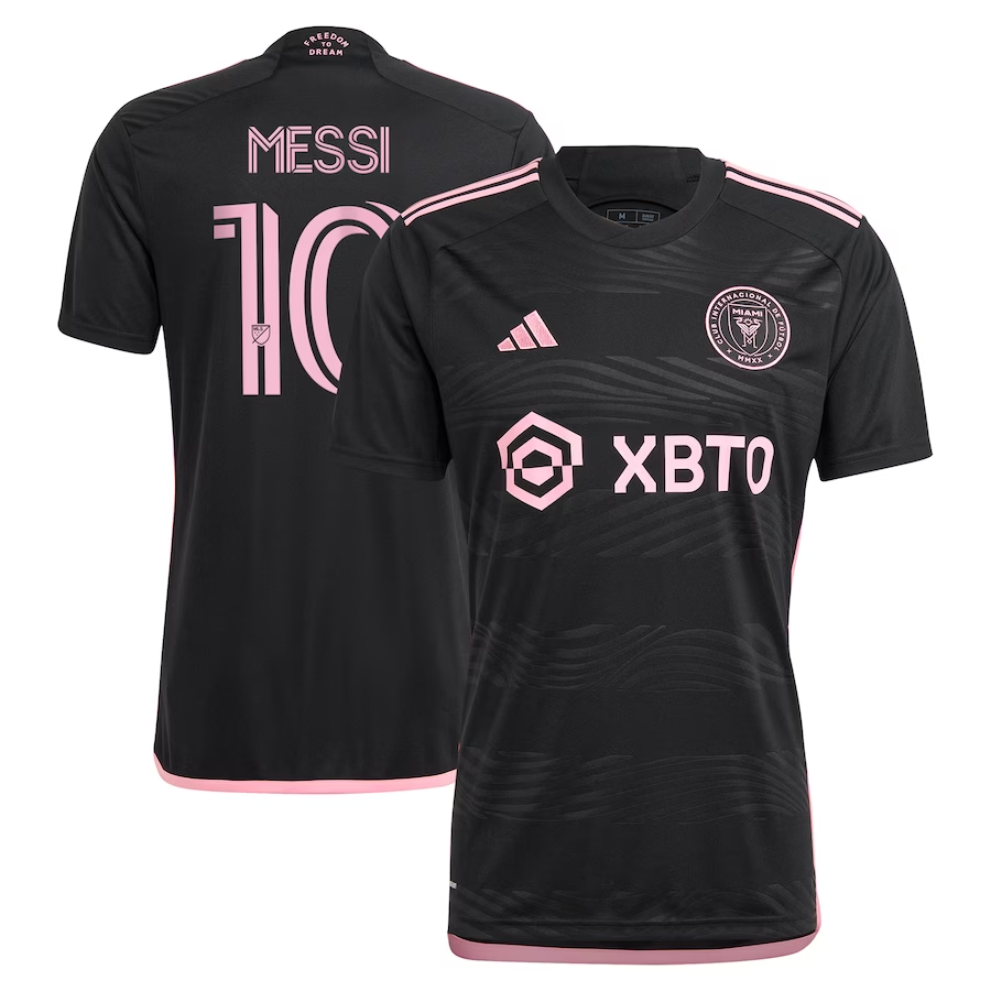 Adidas Inter Miami CF Lionel Messi 10 Black Soccer Jersey 2023 - Authentic Football Shirt for Fans & Players - Perfect for Matches, Training, and Collectibles