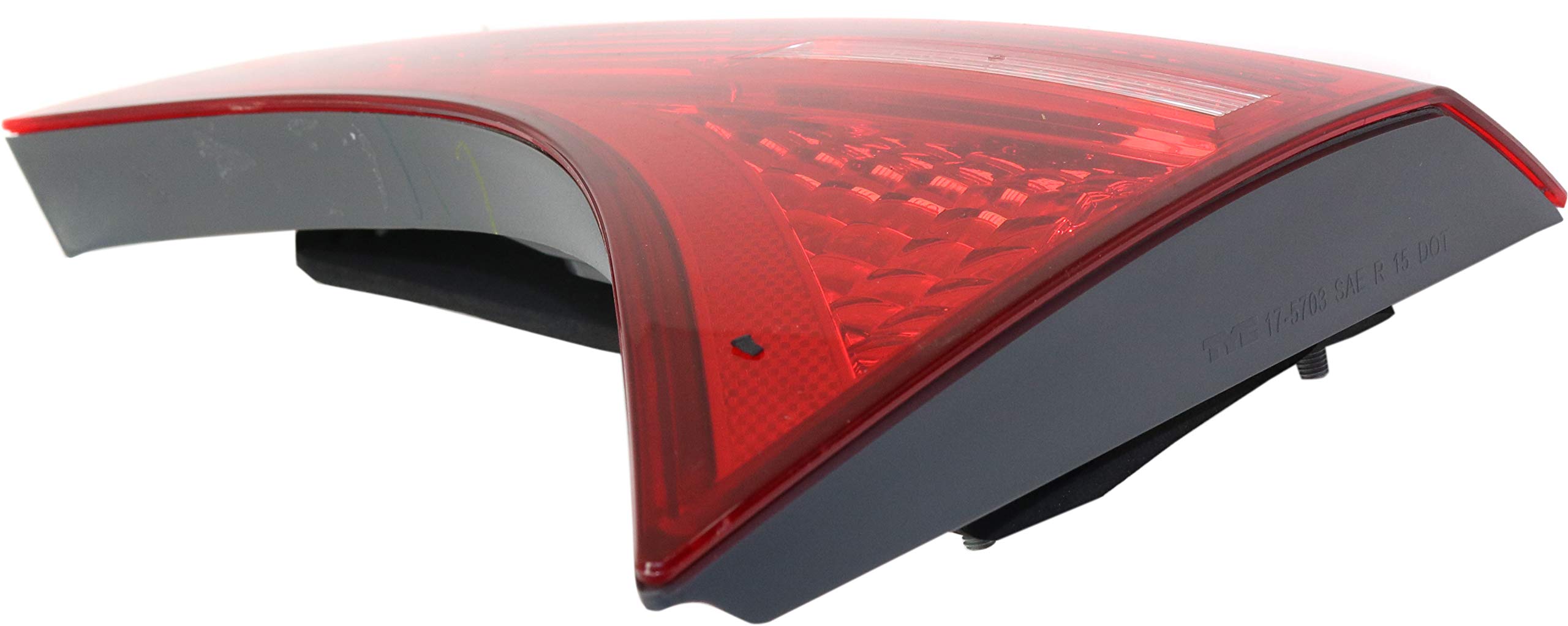 Evan-Fischer Replacement Tail Light Assembly for 2017-2019 Toyota Corolla - Clear Lens Passenger Side - Perfect for Night Driving & Enhanced Safety