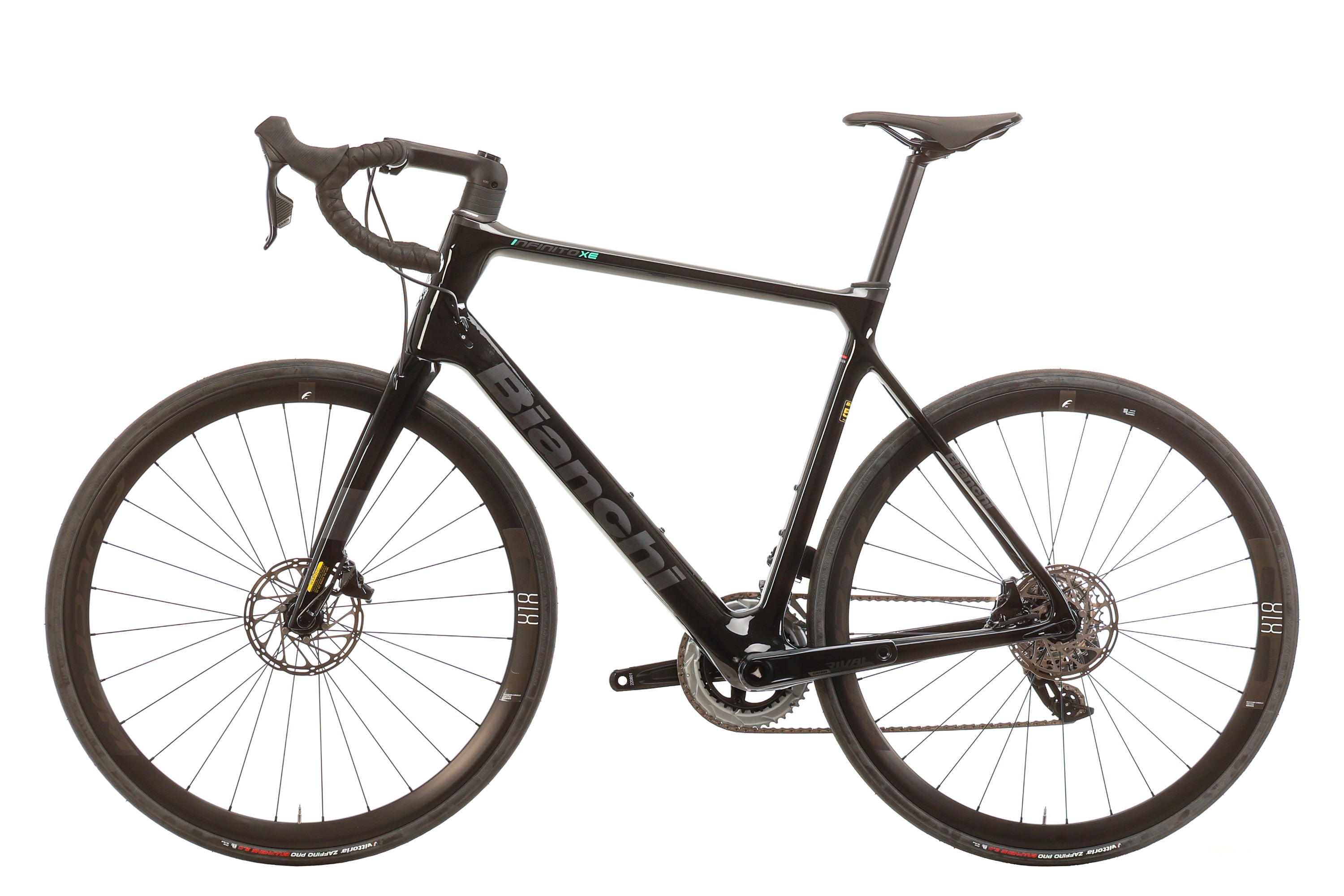 Bianchi Infinito XE Rival AXS 12-Speed Road Bike 2023 - 59cm Carbon Frame for Endurance Racing & Long-Distance Cycling