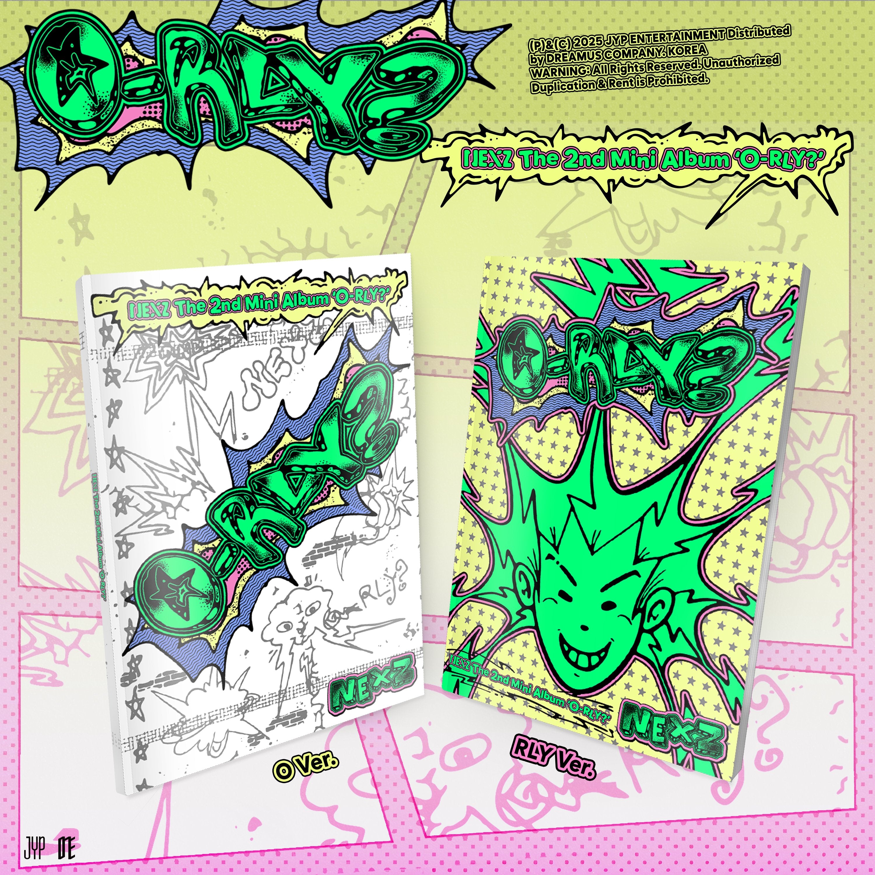 NEXZ 2nd Mini Album 'O RLY?' – K-Pop Music CD & Digital Download | Perfect for K-Pop Fans, Collectors & Gift Giving