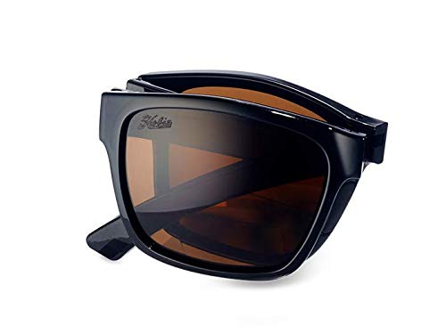 Polarized Reading Sunglasses with 1.5x Magnification - Foldable Lightweight Frame for Men & Women - Perfect for Outdoor Reading, Driving, and Travel