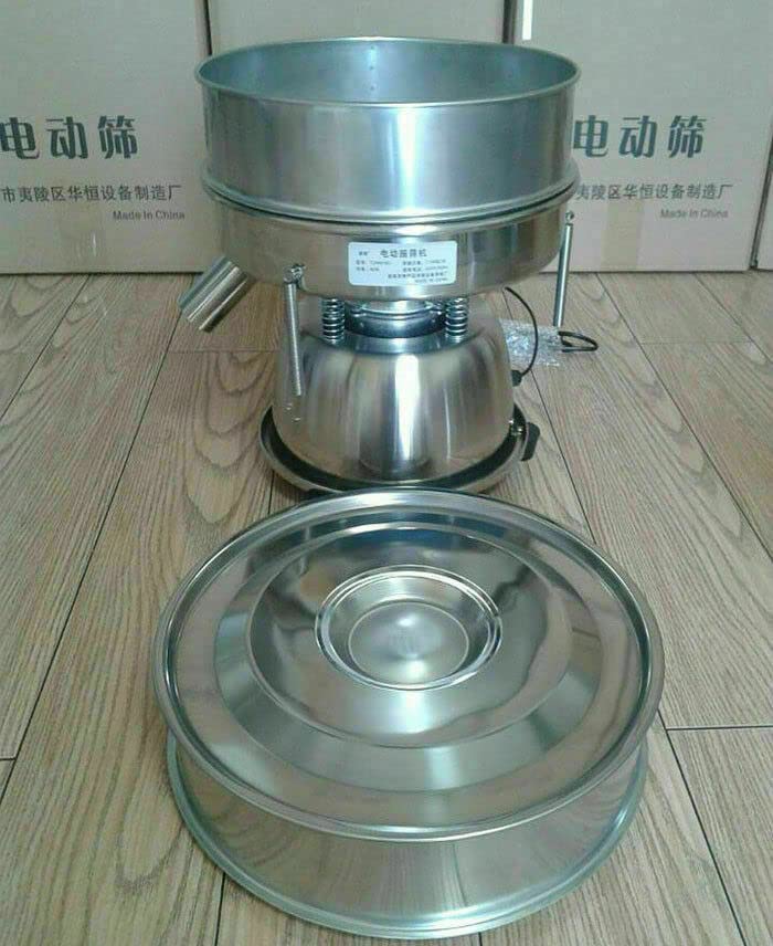 Electric Mechanical Sieve Motor - Industrial Shaker Vibrating Sieve Machine Motor with 30 Mesh Flour Sifter (Motor Only) - Perfect for Baking, Powder Processing, and Industrial Screening Applications