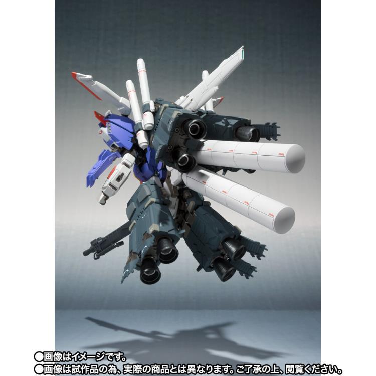 Bandai Metal Robot Spirits Gundam Sentinel S Gundam with Booster Unit - Limited Edition Collectible Action Figure for Display & Gundam Model Enthusiasts | Perfect for Anime Collections & Diorama Scenes