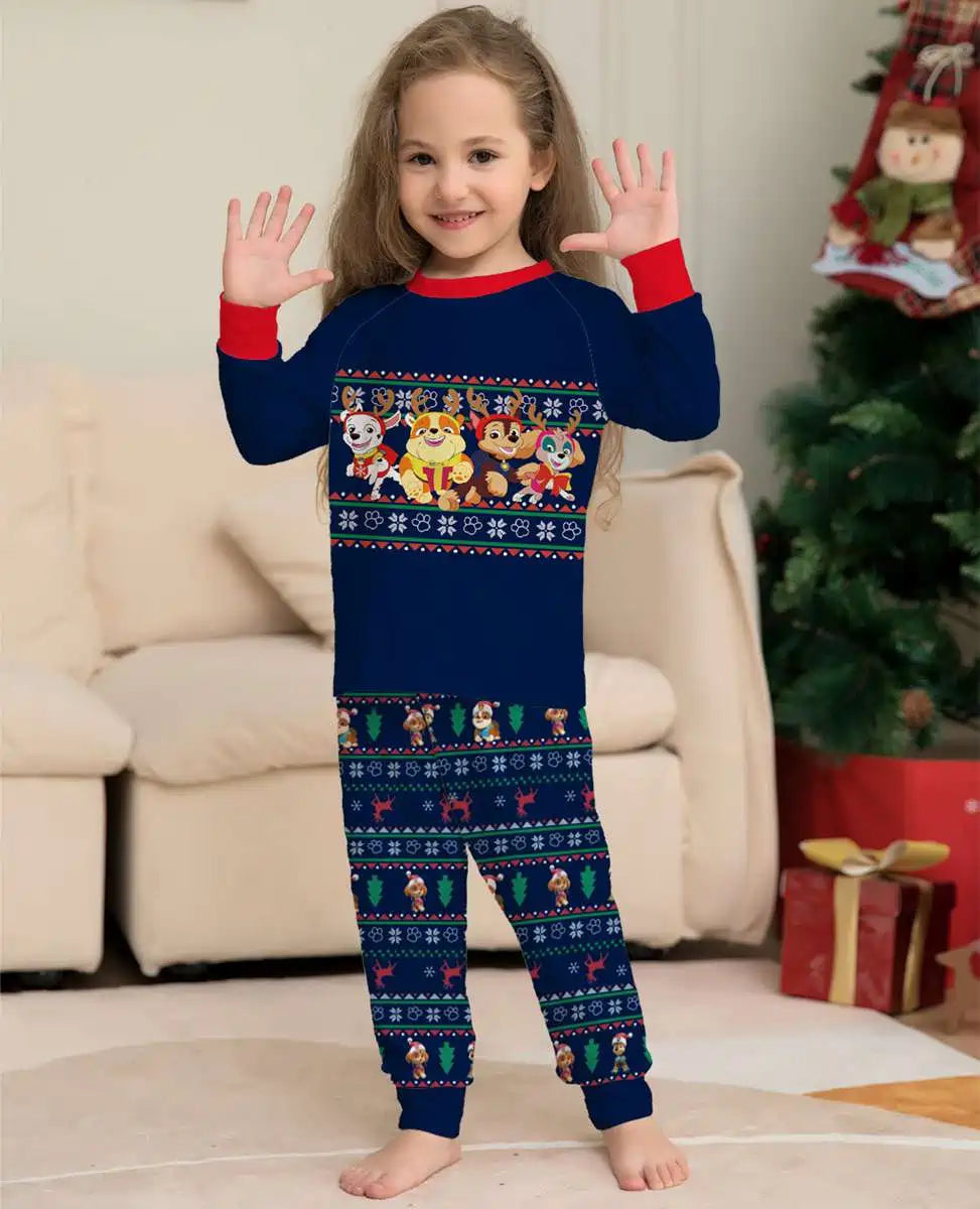 Christmas Matching Family Pajamas Set - Cozy Holiday PJS for Family Photos & Festive Gatherings #24007