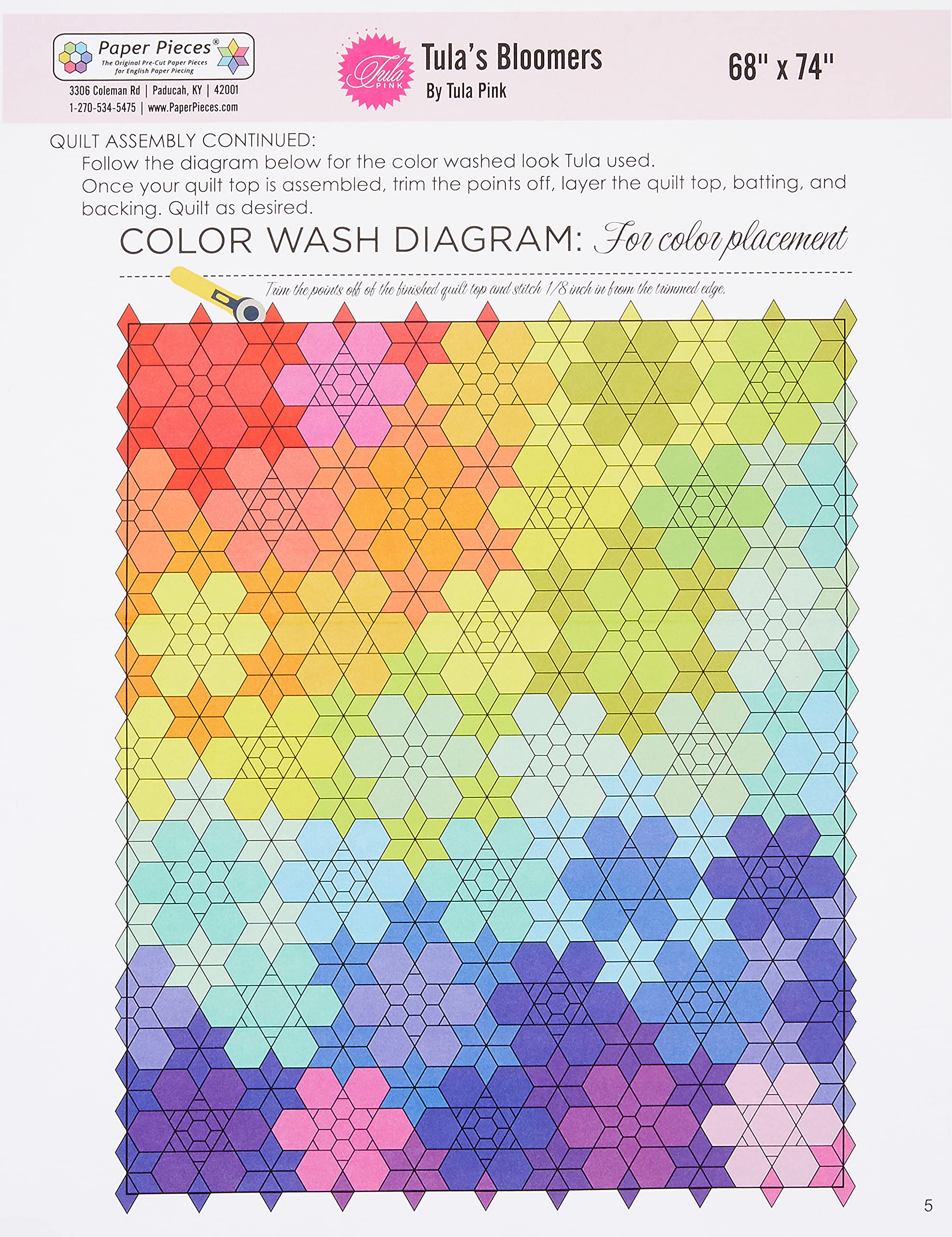 Tula's Bloomers Complete Paper Pieces - Premium Scrapbooking & Quilting Supplies for DIY Craft Projects | Perfect for Card Making, Memory Books & Home Decor