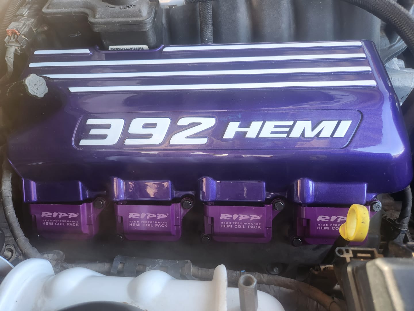High Performance HEMI Coil Packs for Dodge Ram 1500 2500 3500 (2005-2024) - Improve Engine Power & Fuel Efficiency for Off-Roading & Towing