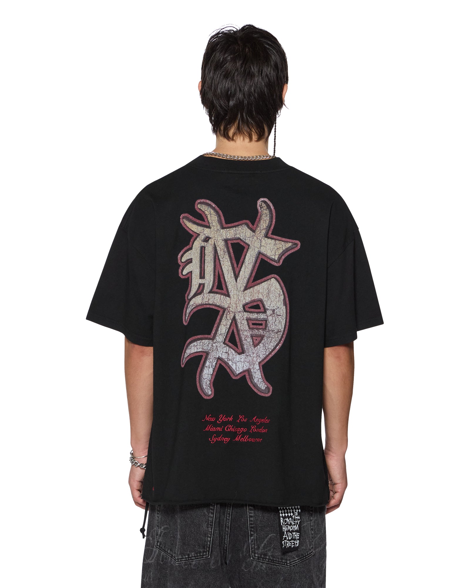 Playoff EKCESS Short Sleeve T-Shirt - Jet Black - Men's Athletic Tee for Workouts, Running & Casual Wear