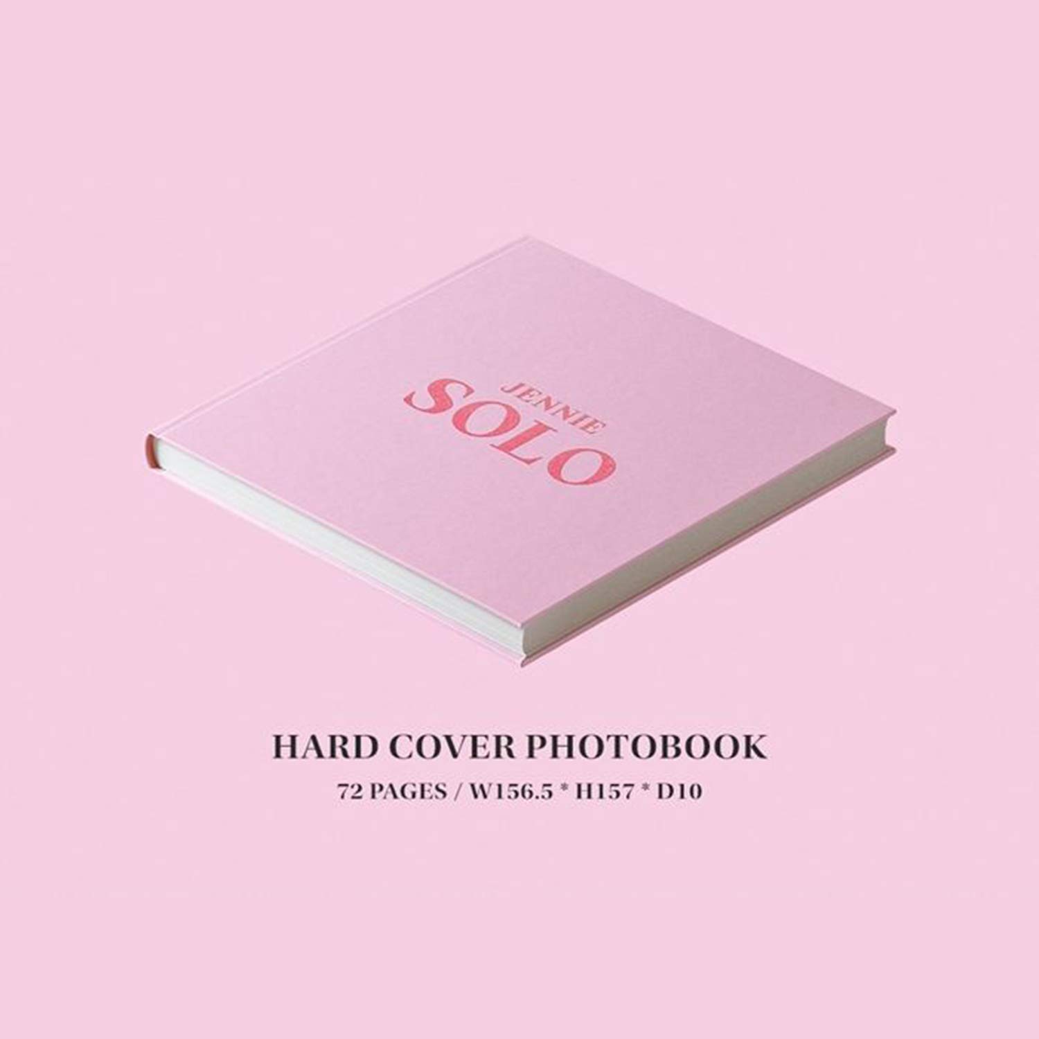BLACKPINK JENNIE SOLO Album CD + Photobook + Lyrics Postcard + Photocard Set | Official K-POP Merchandise | Perfect for K-POP Fans & Collectors | Great Gift for Birthdays & Special Occasions
