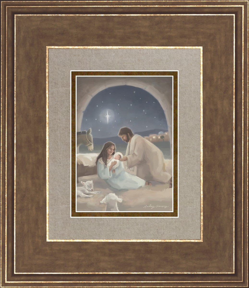 Behold Him By Hailey Kinsey - Inspirational Christian Wall Art for Home & Church Decor | Perfect for Living Room, Bedroom & Office