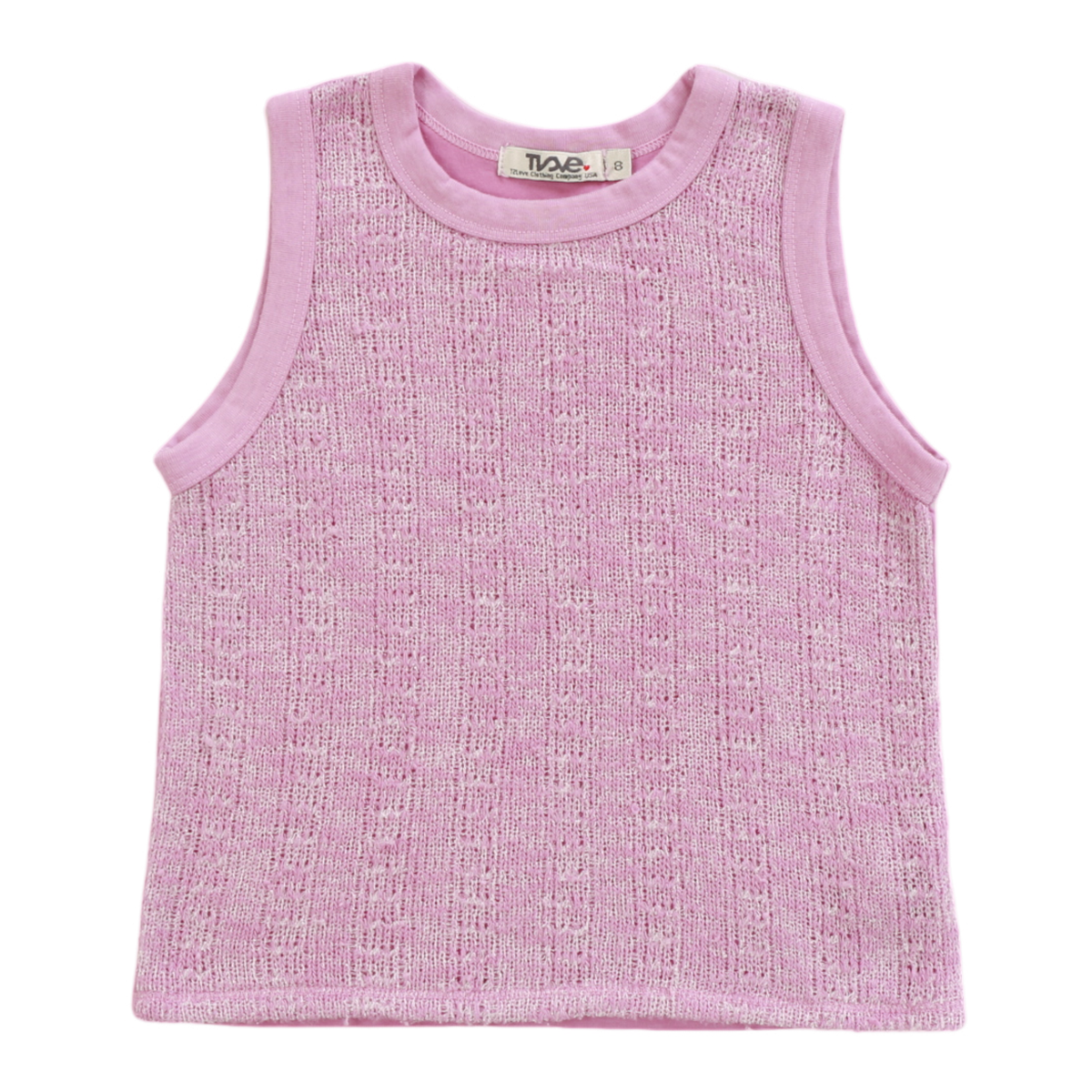 Lavender Crochet Tank Top for Women - Soft & Comfortable Summer Bralette - Boho Chic Beachwear for Casual Outings & Vacations
