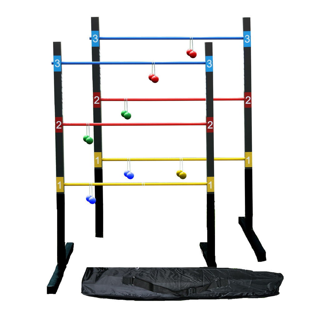 BolaBall Pro Ladder Toss Game Set - Outdoor & Indoor Yard Game for Adults & Kids - Perfect for Backyard BBQ, Beach Parties, Camping & Family Gatherings