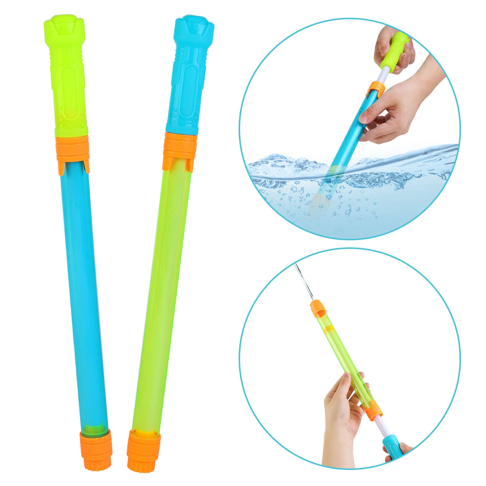 Water Guns for Kids - 12-Pack Pool Toys for Summer Water Fights, Ages 3-8 - Perfect for Pool Parties & Outdoor Play