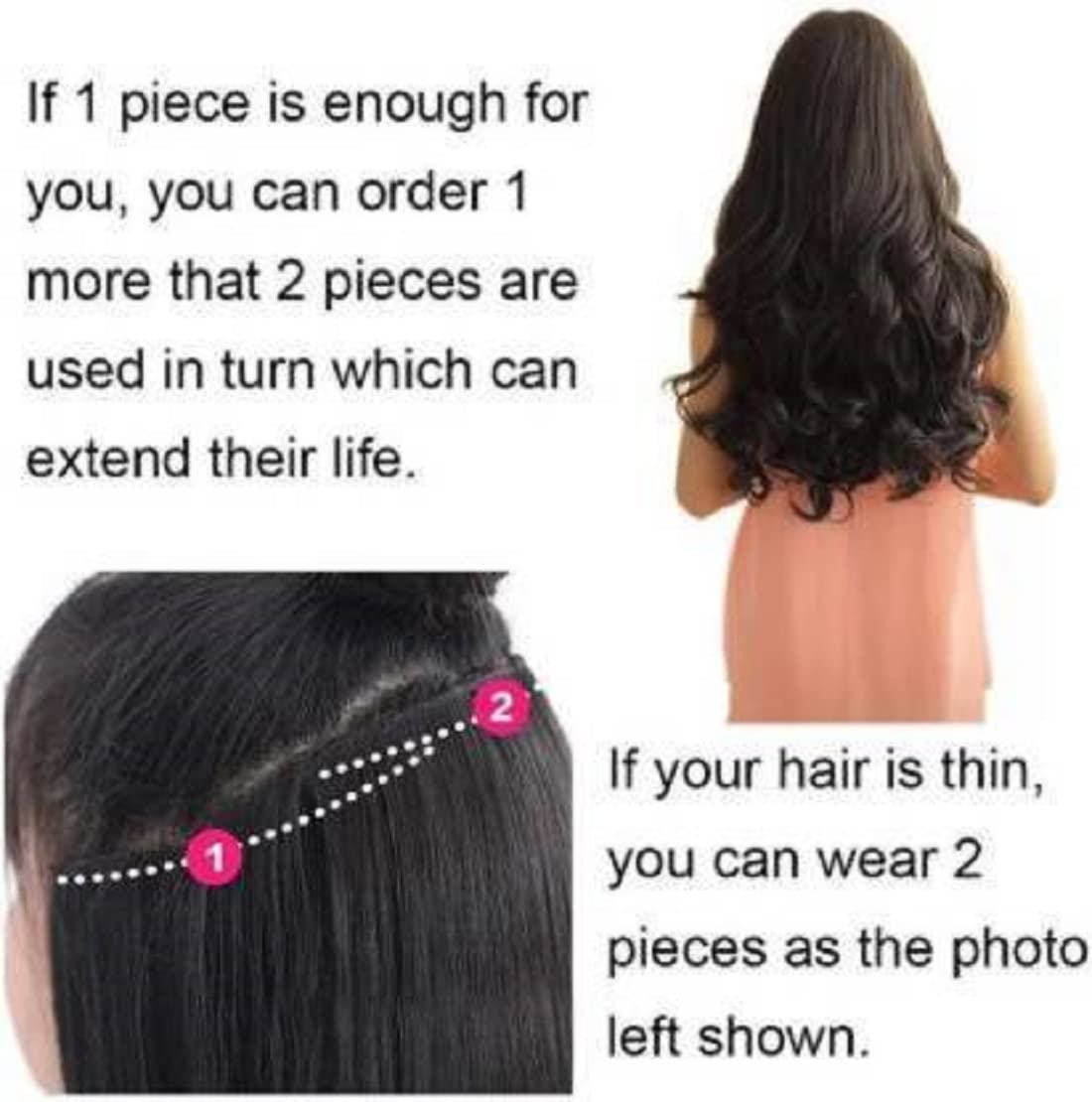 Abrish Golden Highlight Long Synthetic Women Hair Extensions | Full Head Instant One Piece Curly Clip-in Hairpiece | Golden Brown to Light Blonde Ombre Weft | Perfect for Parties, Weddings & Daily Styling