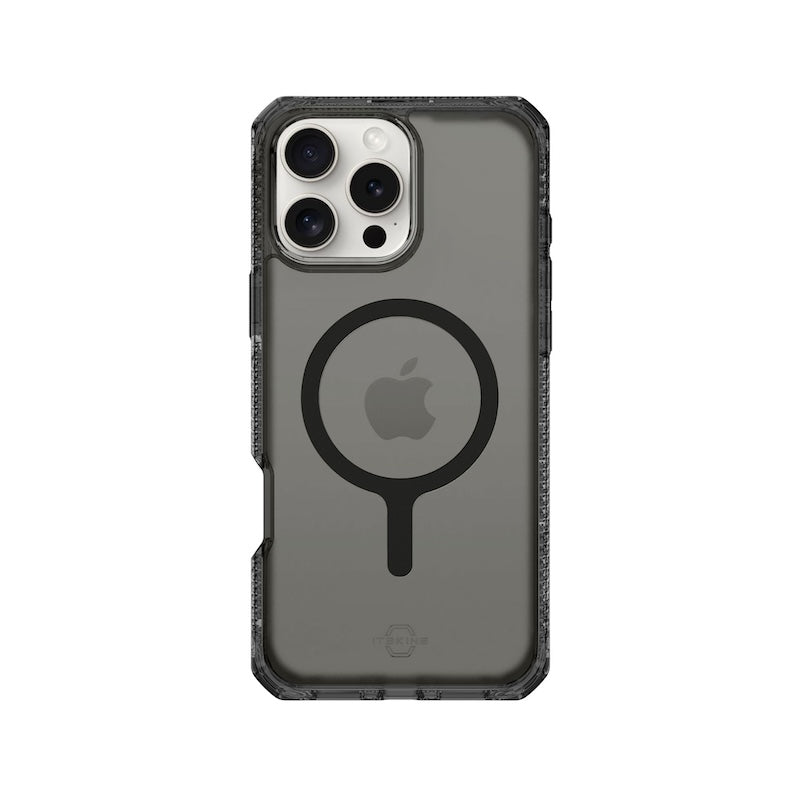 iTSKINS Hybrid Rugged Case for iPhone 16 Pro - Shockproof & Slim Protection for Outdoor, Travel & Daily Use
