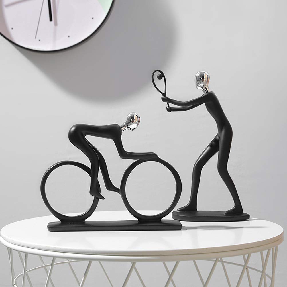 Handcrafted Violin Player Sculpture - Elegant Sports & Music Art Statue for Home Decor, Perfect Gift for Musicians and Athletes | Ideal for Living Room, Office, or Studio Display
