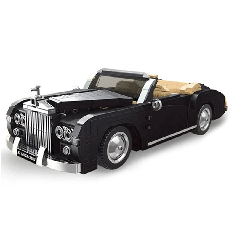 MOULD KING 10006 1964 Rolls Royce Silver Cloud Building Blocks Set - 1,096 Pieces DIY Model Kit for Adults, Collectors & Car Enthusiasts | Perfect for Home Display, Office Decor & Gift Giving