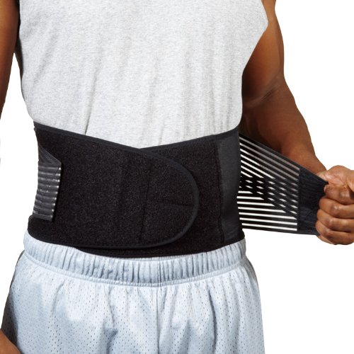 McDavid Back Support Belt - Adjustable Lumbar Brace for Lower Back Pain Relief - Ideal for Weightlifting, Sports & Posture Correction