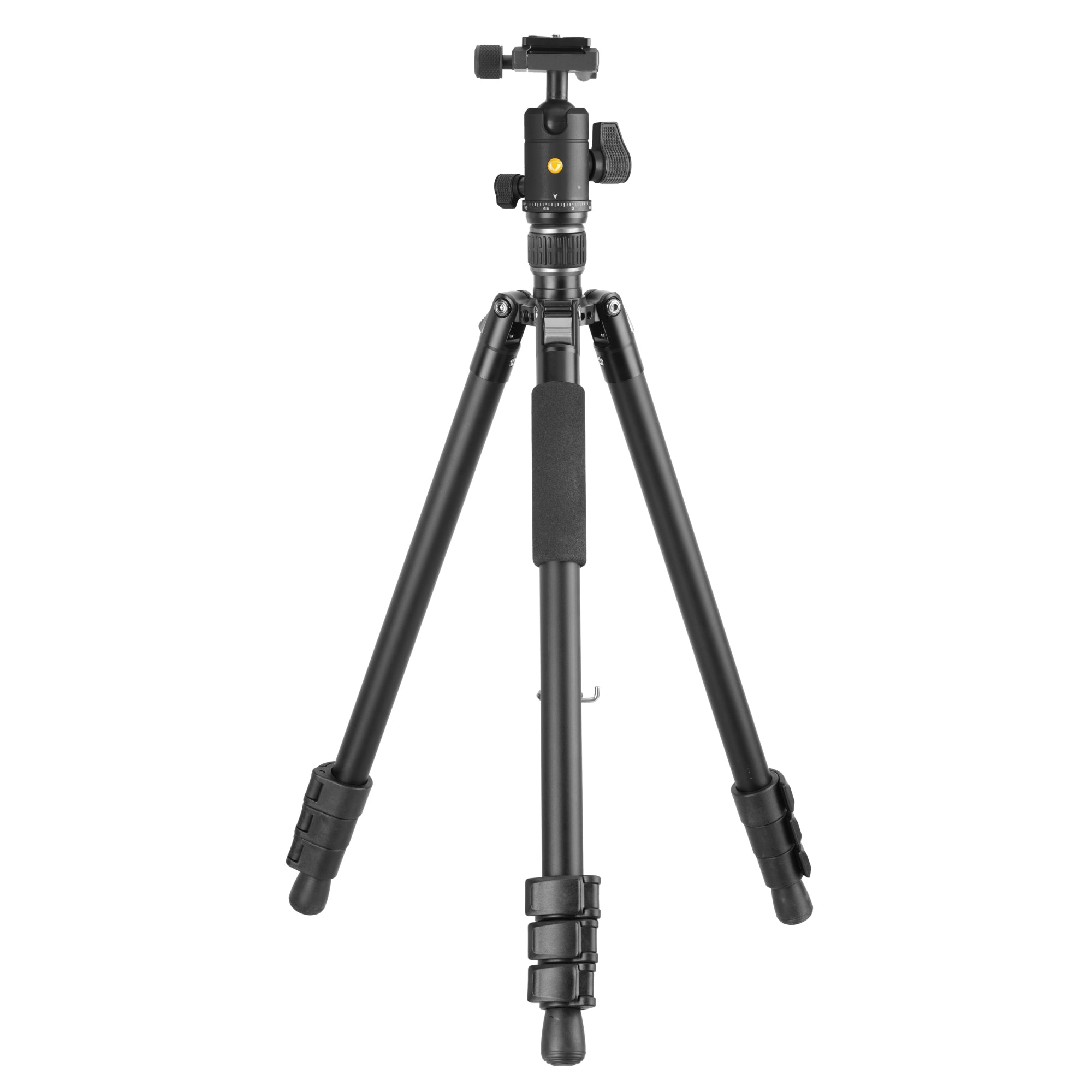 Vesta GO 264AB Lightweight Aluminum Travel Tripod with Ball Head - Compact & Sturdy Camera Stand for Photography, Hiking, and Outdoor Adventures